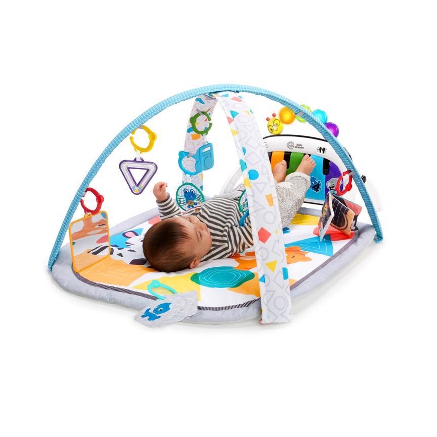 Baby Einstein - Cobertor infantil para brincar 4em1 KICKIN' TUNES