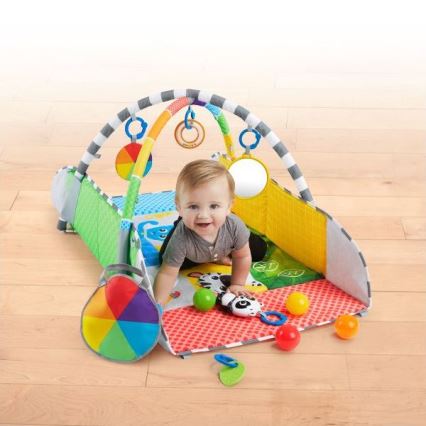 Baby Einstein - Cobertor infantil para brincar 5em1 PATCH'S COLOR PLAYSPACE 3xAAA