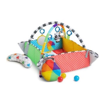 Baby Einstein - Cobertor infantil para brincar 5em1 PATCH'S COLOR PLAYSPACE