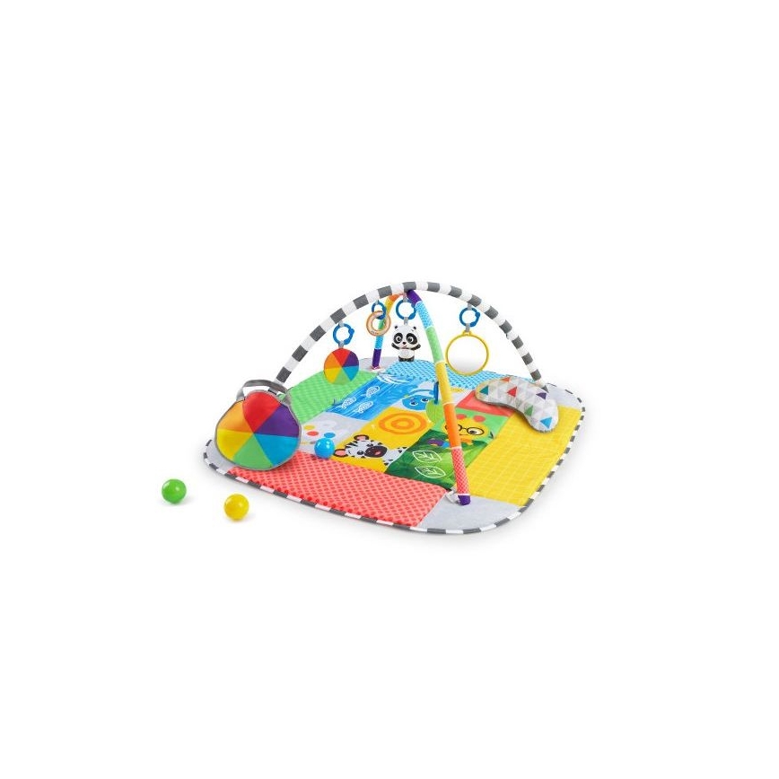 Baby Einstein - Cobertor infantil para brincar 5em1 PATCH'S COLOR PLAYSPACE
