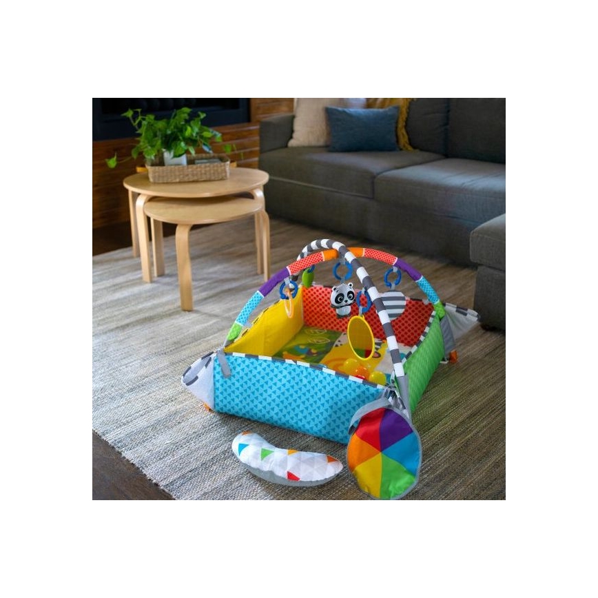 Baby Einstein - Cobertor infantil para brincar 5em1 PATCH'S COLOR PLAYSPACE