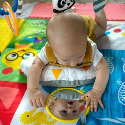 Baby Einstein - Cobertor infantil para brincar 5em1 PATCH'S COLOR PLAYSPACE