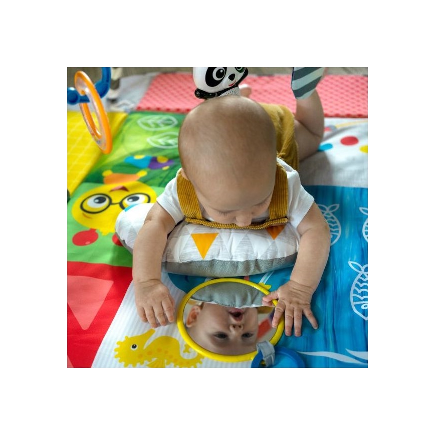 Baby Einstein - Cobertor infantil para brincar 5em1 PATCH'S COLOR PLAYSPACE