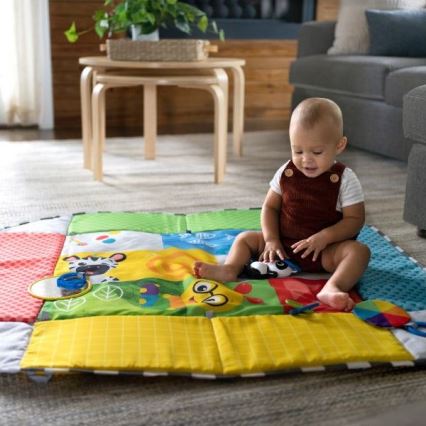 Baby Einstein - Cobertor infantil para brincar 5em1 PATCH'S COLOR PLAYSPACE
