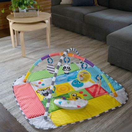 Baby Einstein - Cobertor infantil para brincar 5em1 PATCH'S COLOR PLAYSPACE