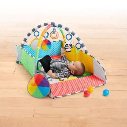 Baby Einstein - Cobertor infantil para brincar 5em1 PATCH'S COLOR PLAYSPACE