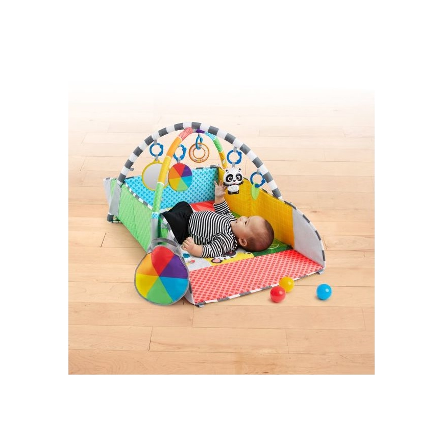 Baby Einstein - Cobertor infantil para brincar 5em1 PATCH'S COLOR PLAYSPACE