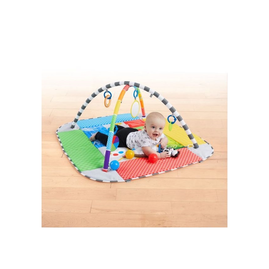 Baby Einstein - Cobertor infantil para brincar 5em1 PATCH'S COLOR PLAYSPACE
