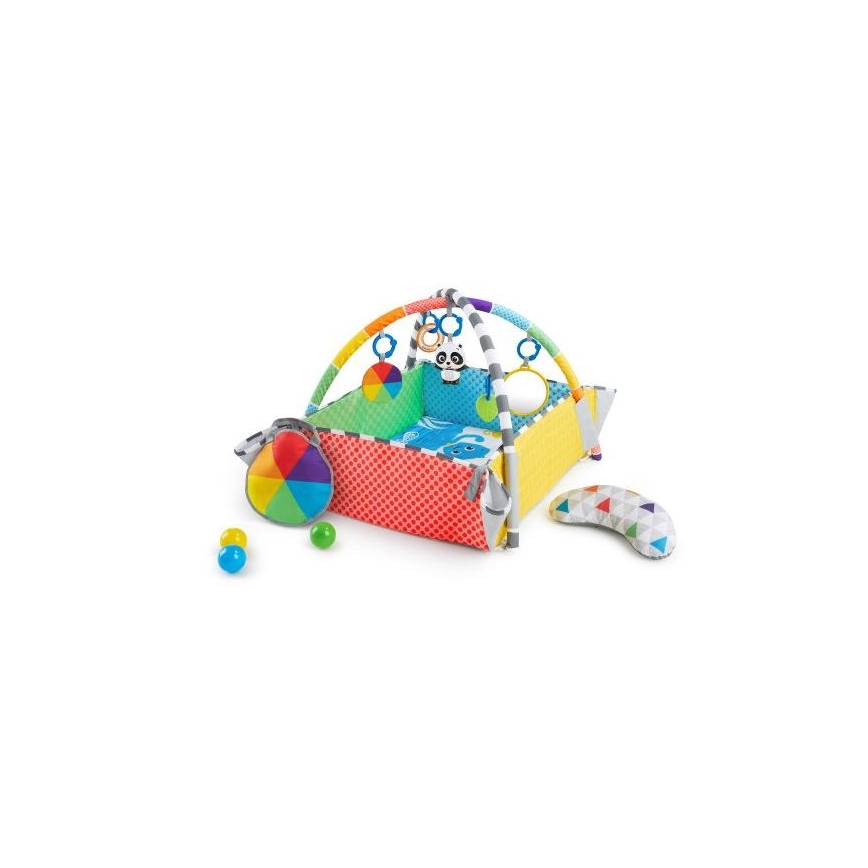 Baby Einstein - Cobertor infantil para brincar 5em1 PATCH'S COLOR PLAYSPACE