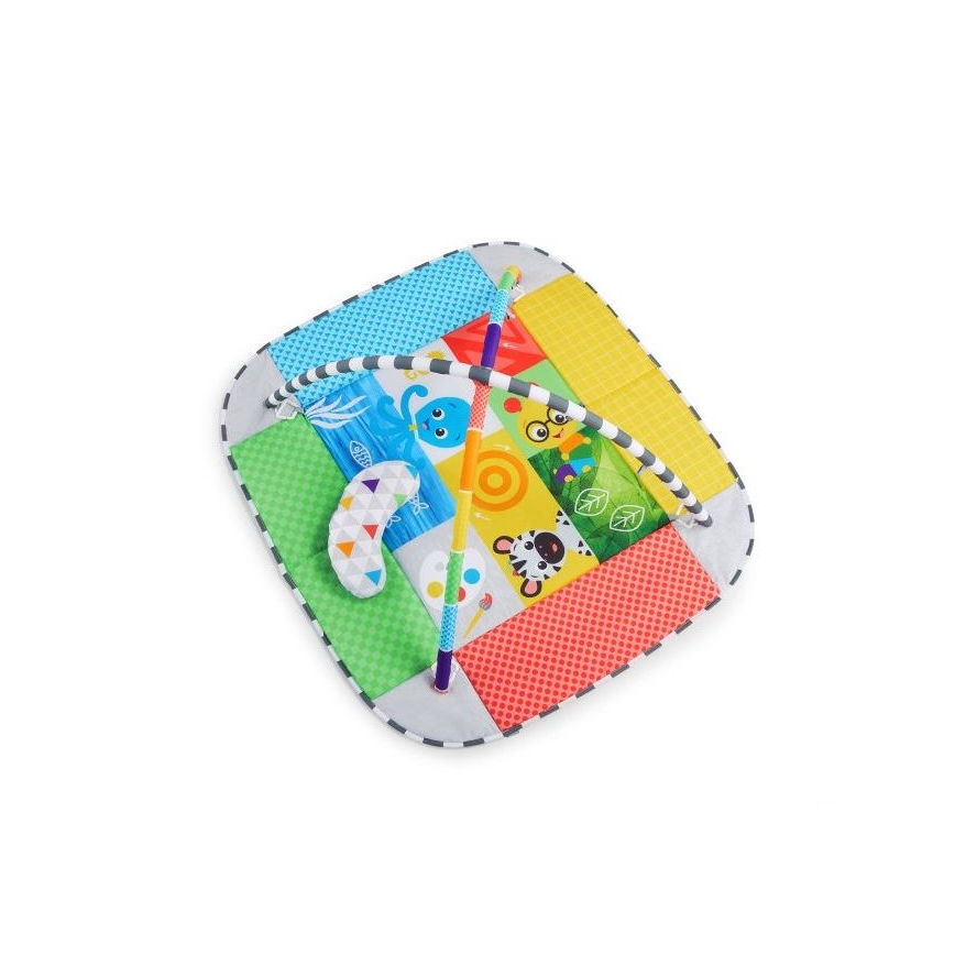 Baby Einstein - Cobertor infantil para brincar 5em1 PATCH'S COLOR PLAYSPACE