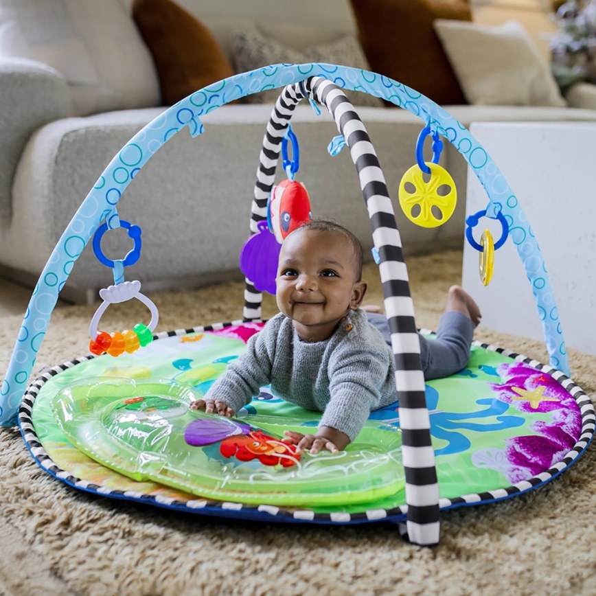 Baby Einstein - Cobertor infantil para brincar com water mat 2em1 SEA FLOOR EXPLORERS