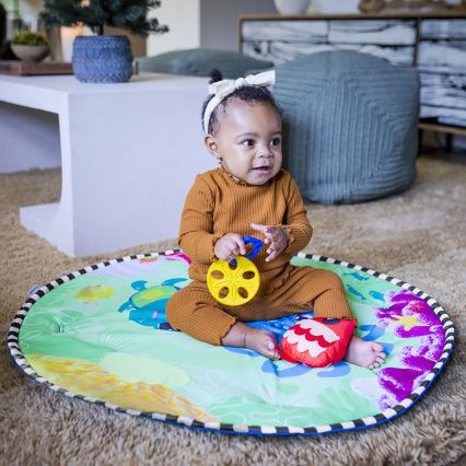 Baby Einstein - Cobertor infantil para brincar com water mat 2em1 SEA FLOOR EXPLORERS