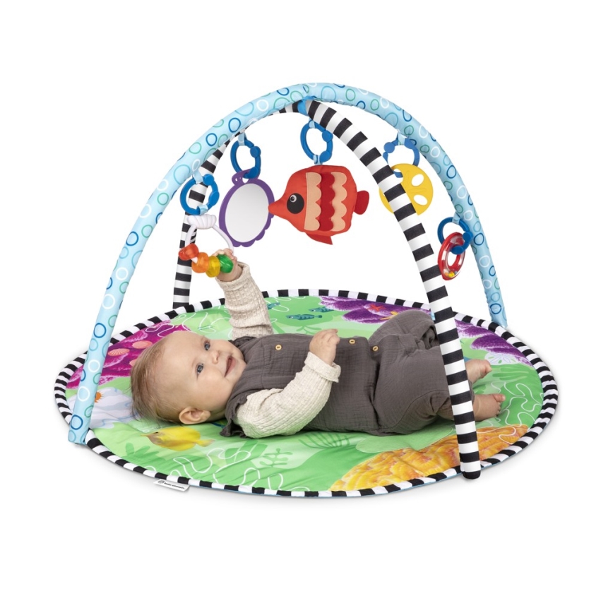 Baby Einstein - Cobertor infantil para brincar com water mat 2em1 SEA FLOOR EXPLORERS