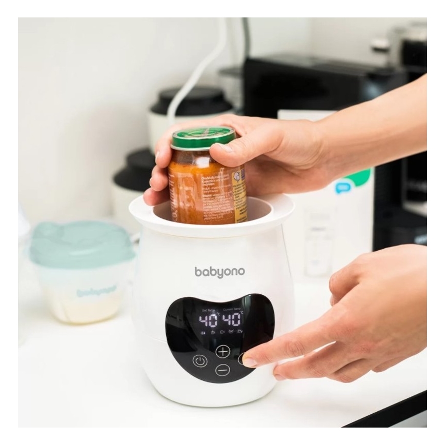 BabyOno - Aquecedor e esterilizador de biberões e alimentos para bebés HONEY