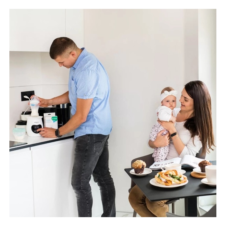 BabyOno - Aquecedor e esterilizador de biberões e alimentos para bebés HONEY