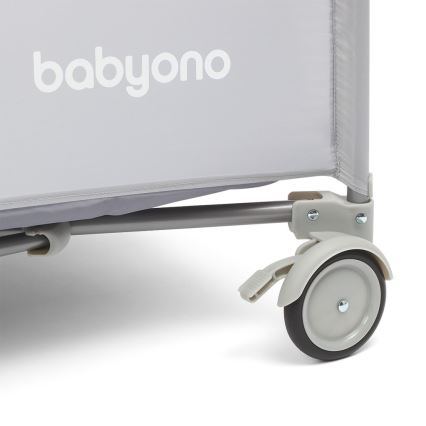 BabyOno - Berço de viagem BASIC cinzento
