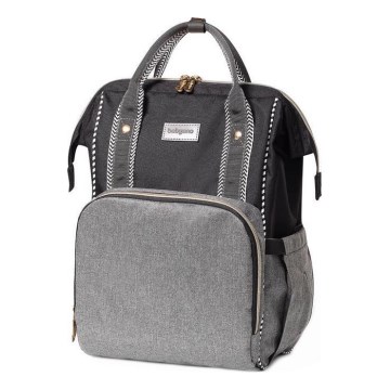 BabyOno - Mochila para muda de roupa para carrinho de bebé Oslo Style preto