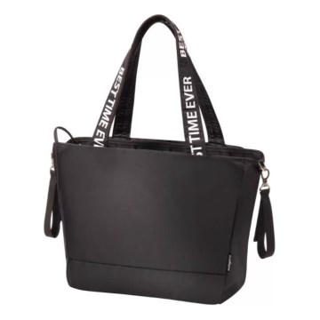 BabyOno - Saco de muda da roupa para carrinho de bebé Best Time Ever preto