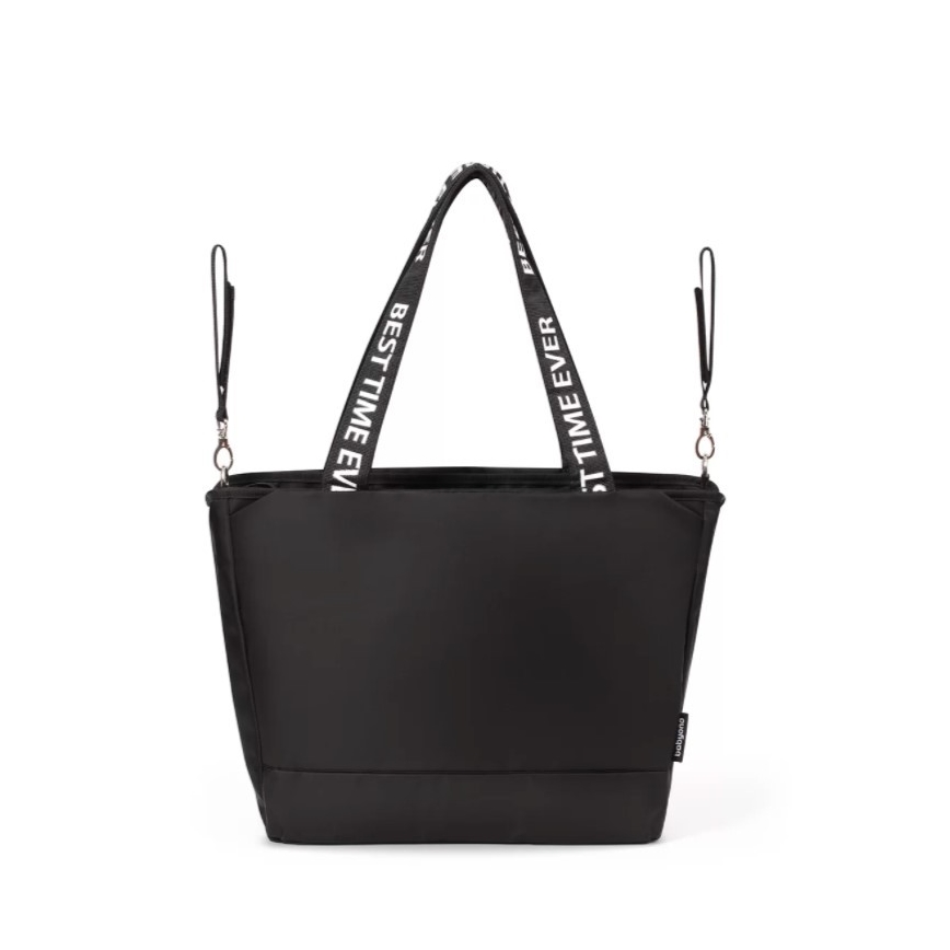 BabyOno - Saco de muda da roupa para carrinho de bebé Best Time Ever preto
