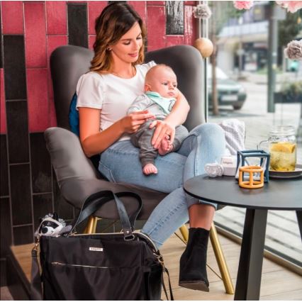 BabyOno - Saco de muda da roupa para carrinho de bebé Coco preto