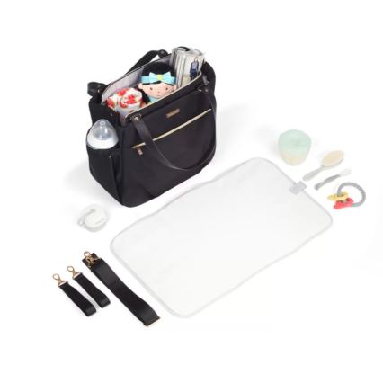 BabyOno - Saco de muda da roupa para carrinho de bebé Coco preto