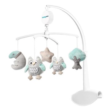 BabyOno - Telemóvel de berço com música coruja Sofia