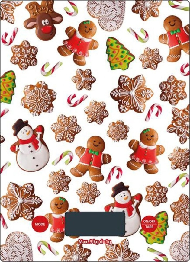 Balança de cozinha digital TORO 1xCR2032 biscoitos de gengibre