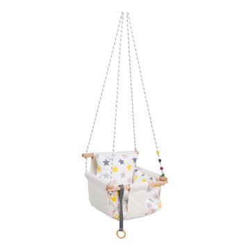 Balanço infantil de tecido SELALE branco