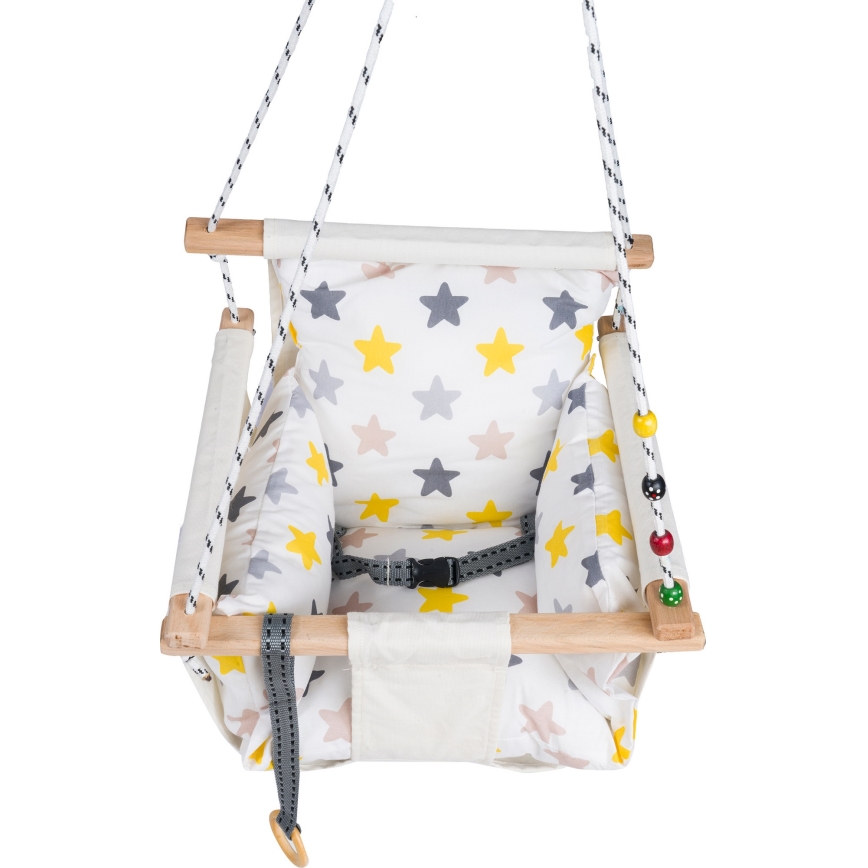 Balanço infantil de tecido SELALE branco