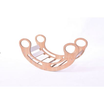 Baloiço multifuncional Montessori branco/acer