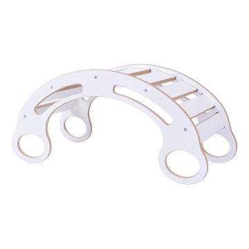 Baloiço multifuncional Montessori branco