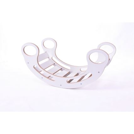 Baloiço multifuncional Montessori branco