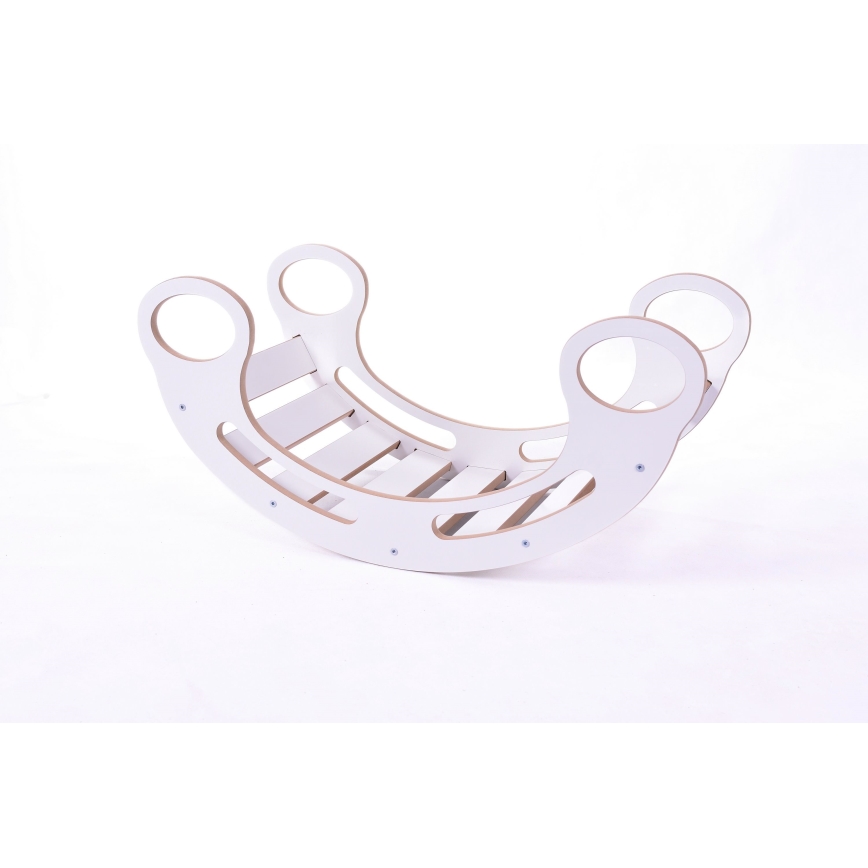 Baloiço multifuncional Montessori branco