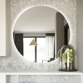 Baltica Design - Espelho de parede para casa de banho com retroiluminação BRIGHT LED/15W/230V 6500K Ø 80 cm IP65