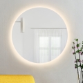 Baltica Design - Espelho de parede para casa de banho LED retroiluminado BRIGHT LED/15W/230V 3000K Ø 100 cm IP65