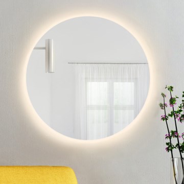 Baltica Design - Espelho de parede para casa de banho LED retroiluminado BRIGHT LED/15W/230V 3000K Ø 100 cm IP65