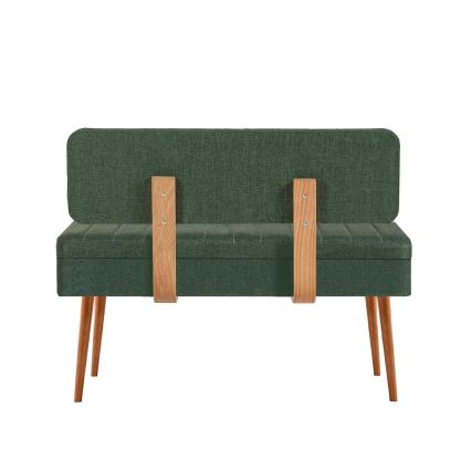 Banco acolchoado VINA 85x105 cm verde/pinho atlantic