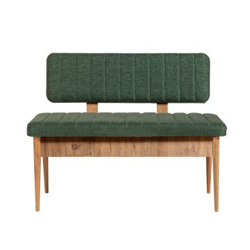 Banco acolchoado VINA 85x110 cm verde/pinho atlantic