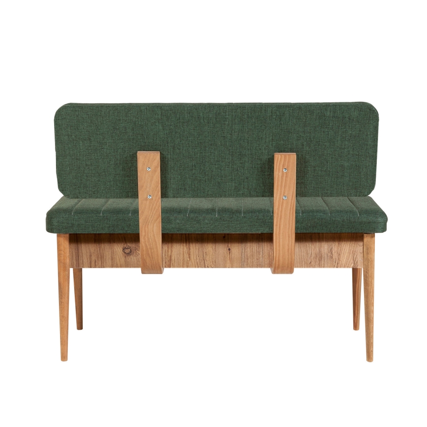 Banco acolchoado VINA 85x110 cm verde/pinho atlantic