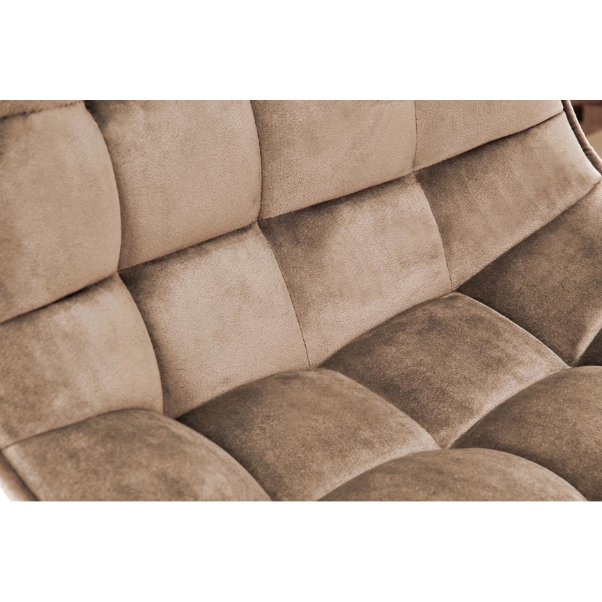 Banco de bar 106x43 cm antracite/castanho
