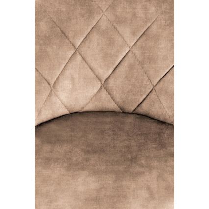 Banco de bar 106x47 cm preto/castanho