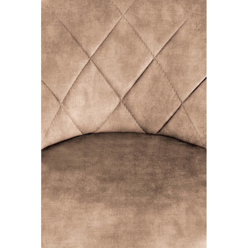 Banco de bar 106x47 cm preto/castanho