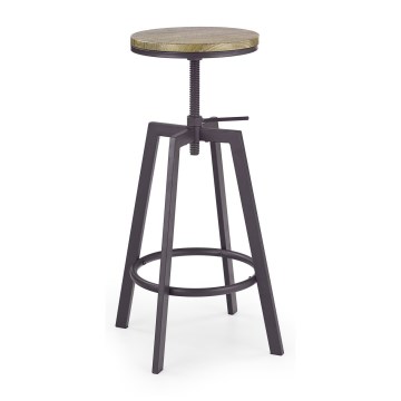 Banco de bar 80x30 cm preto