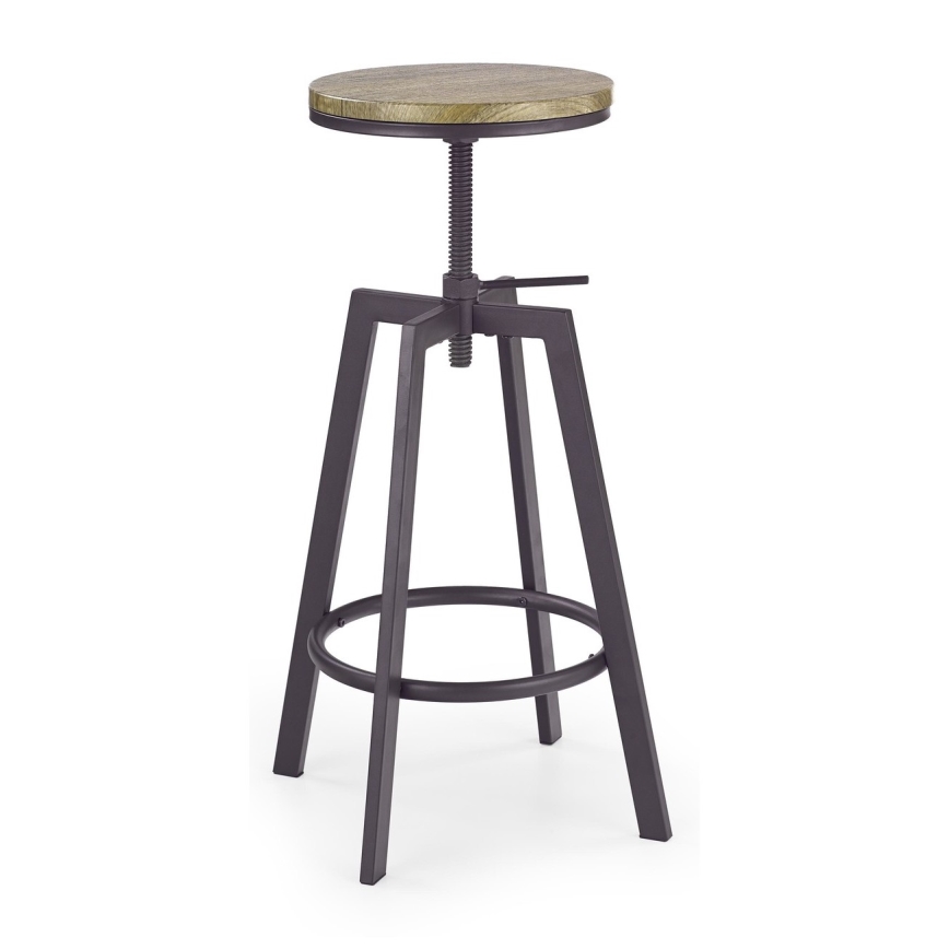 Banco de bar 80x30 cm preto