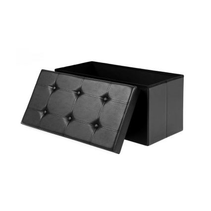 Banco de couro SULTAN preto