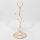 Bandeja decorativa 33x38,5 cm dourado