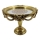Bandeja decorativa diâmetro 25,5 cm dourado