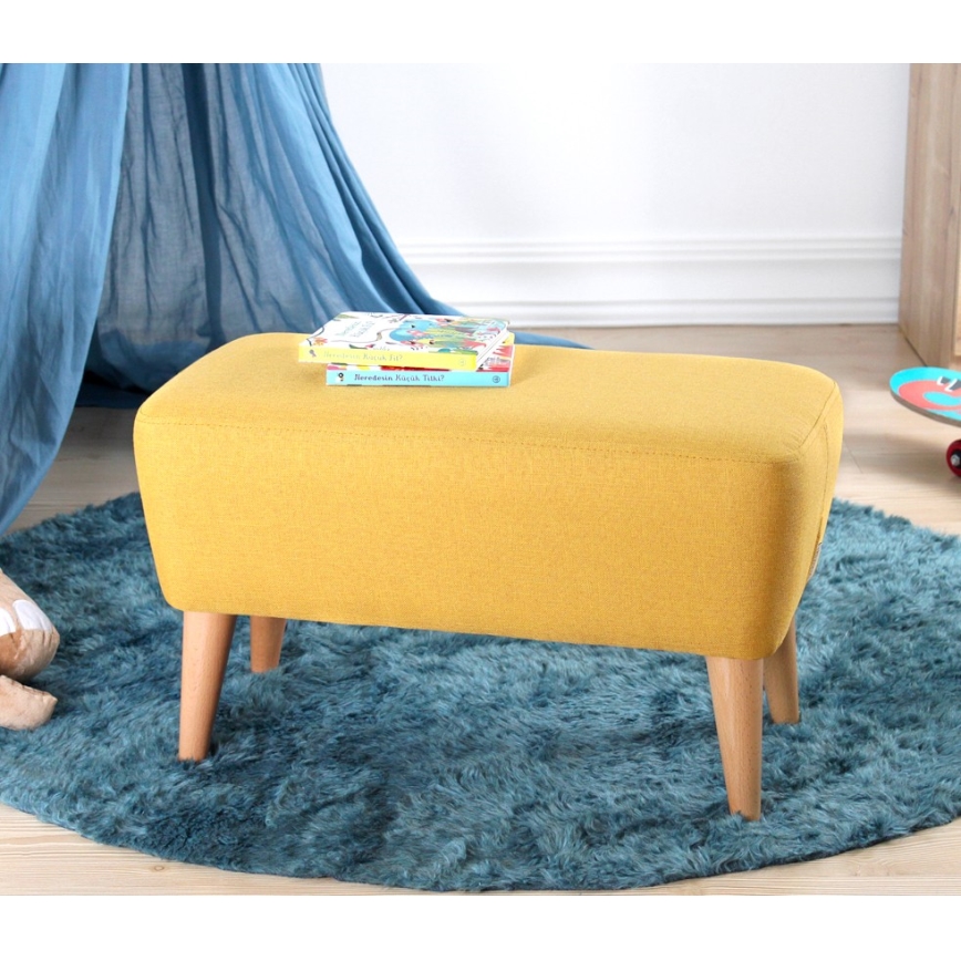Banqueta PIXI 32x61 cm amarela