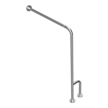 Barra de apoio 23x86,6 cm inox/prateada