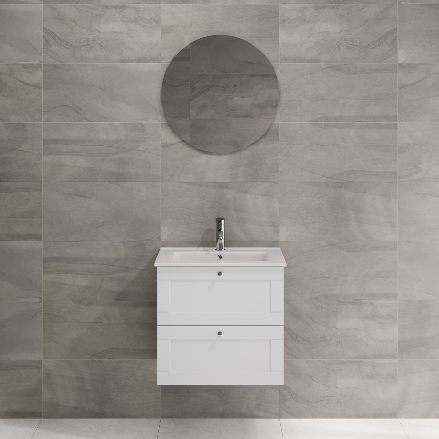 BATH DELUXE 01-060-00-58-00 - Espelho para casa de banho NORDBORG diâmetro 60 cm